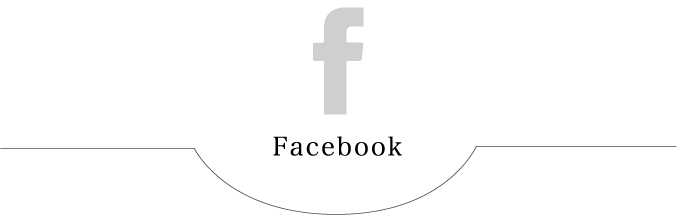 コンテンツヘッダ、facebookのアイコンと文字